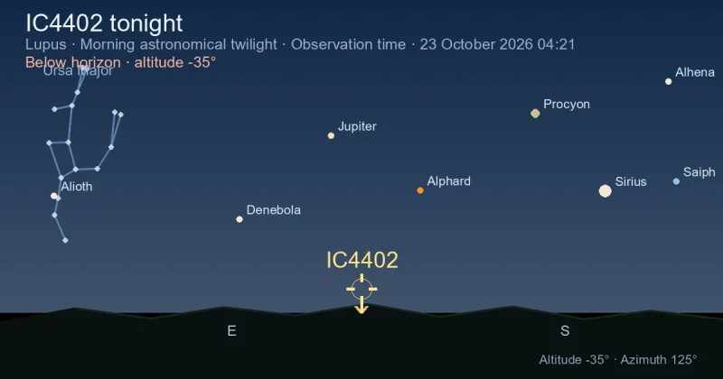 IC4402 tonight