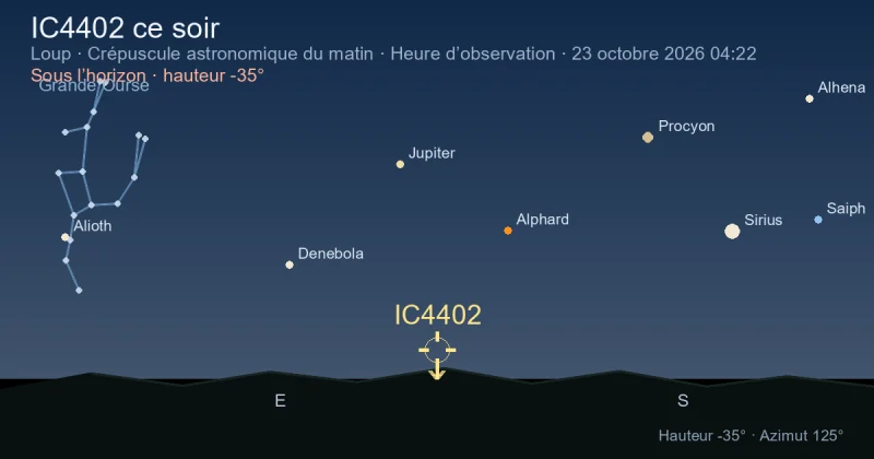 IC4402 ce soir