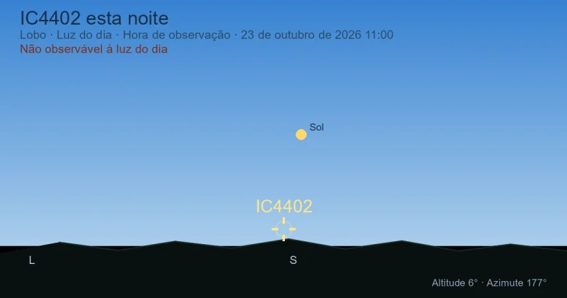 IC4402 esta noite
