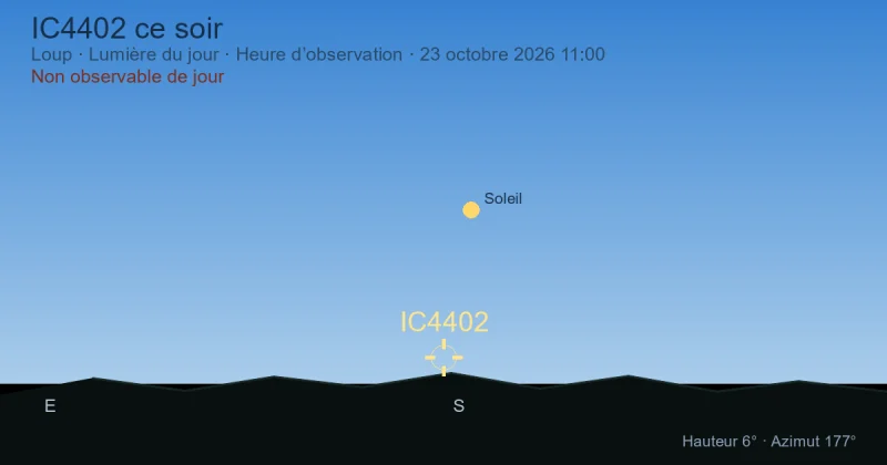 IC4402 ce soir