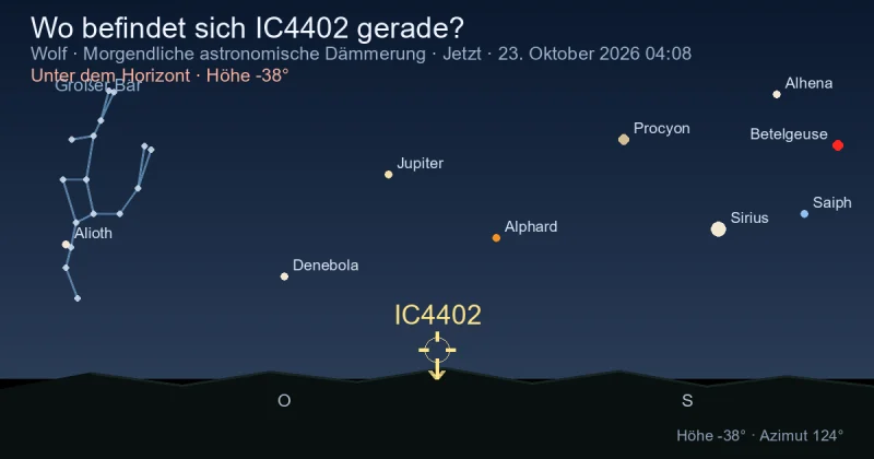 Wo befindet sich IC4402 gerade?
