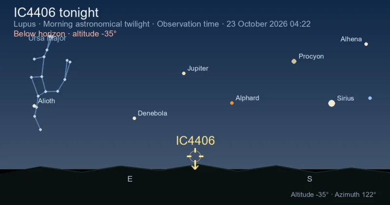 IC4406 tonight