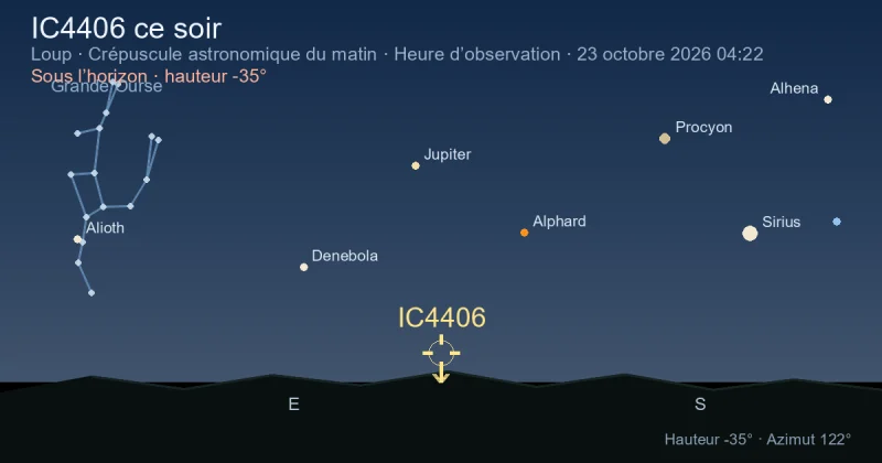 IC4406 ce soir
