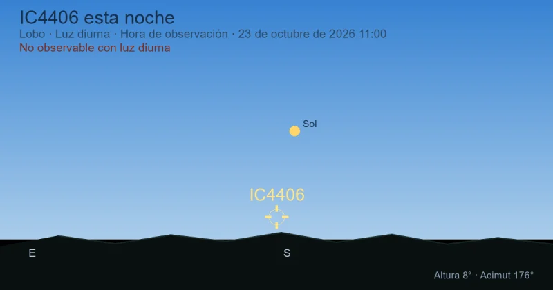 IC4406 esta noche