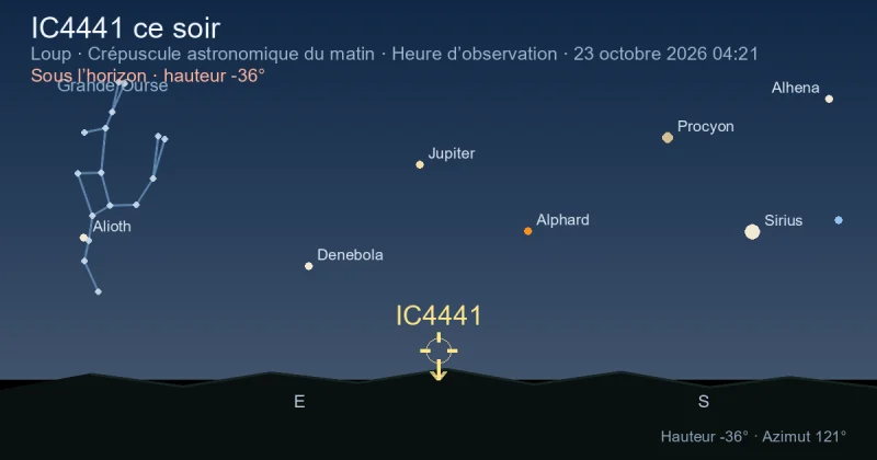 IC4441 ce soir