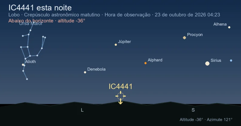 IC4441 esta noite