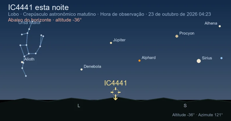 IC4441 esta noite