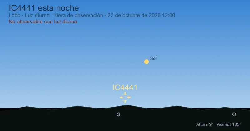 IC4441 esta noche