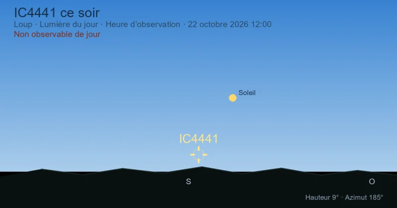 IC4441 ce soir