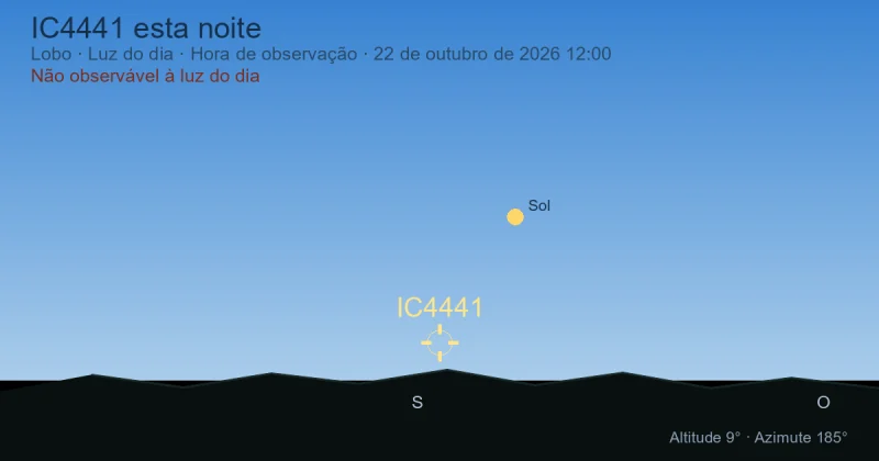 IC4441 esta noite