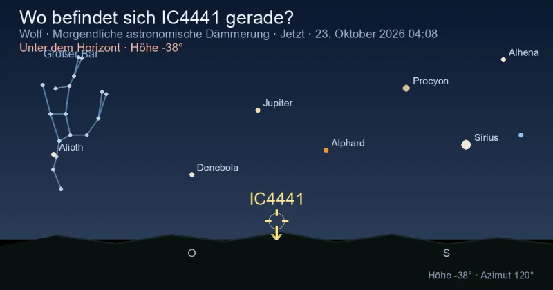 Wo befindet sich IC4441 gerade?