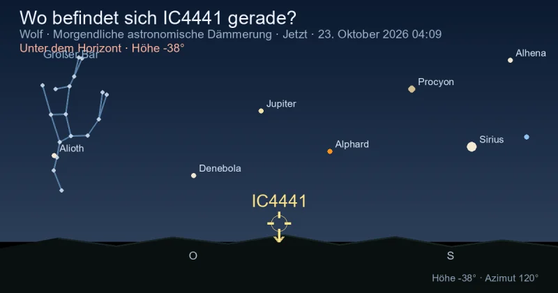 Wo befindet sich IC4441 gerade?