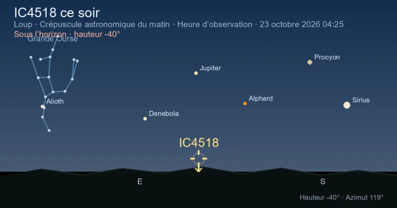 IC4518 ce soir