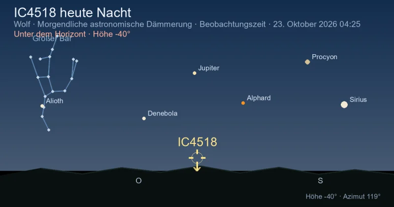 IC4518 heute Nacht