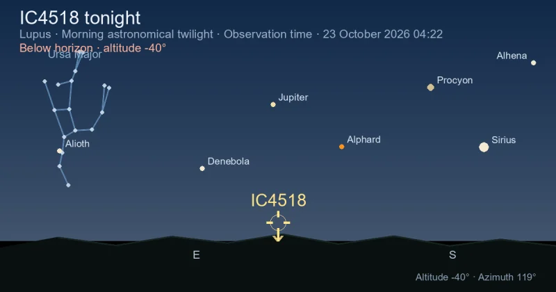 IC4518 tonight