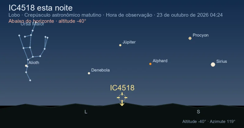 IC4518 esta noite