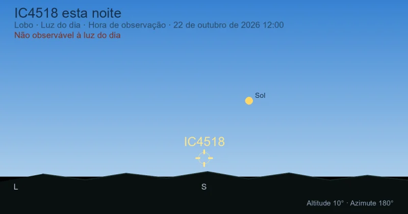 IC4518 esta noite
