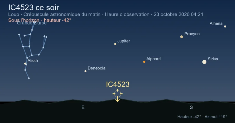 IC4523 ce soir