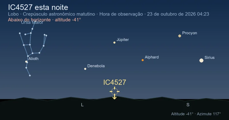 IC4527 esta noite