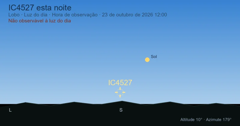 IC4527 esta noite