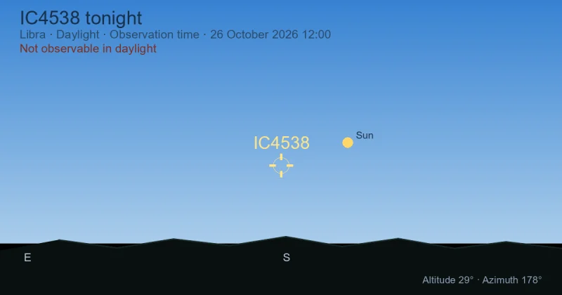 IC4538 tonight