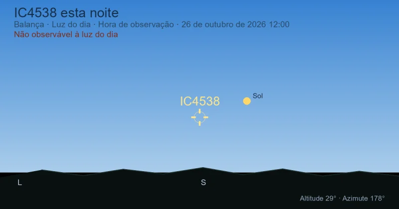 IC4538 esta noite