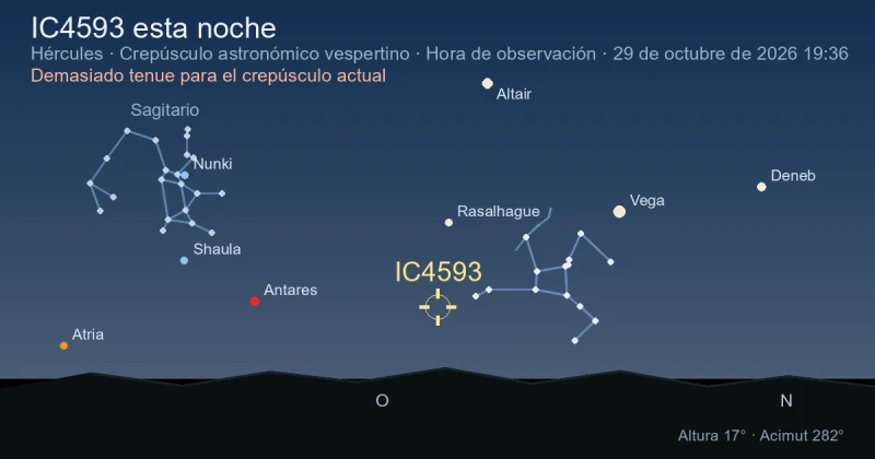 IC4593 esta noche