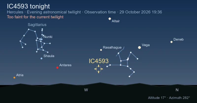 IC4593 tonight
