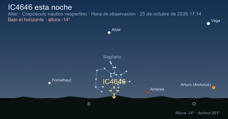 IC4646 esta noche