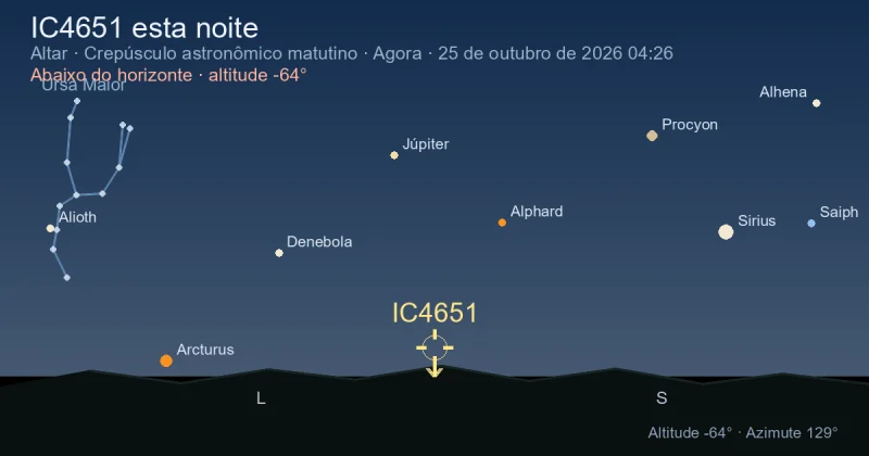 IC4651 esta noite