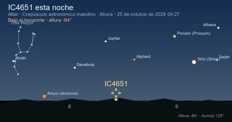 IC4651 esta noche