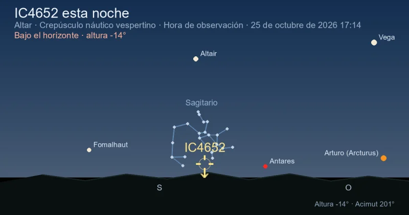 IC4652 esta noche