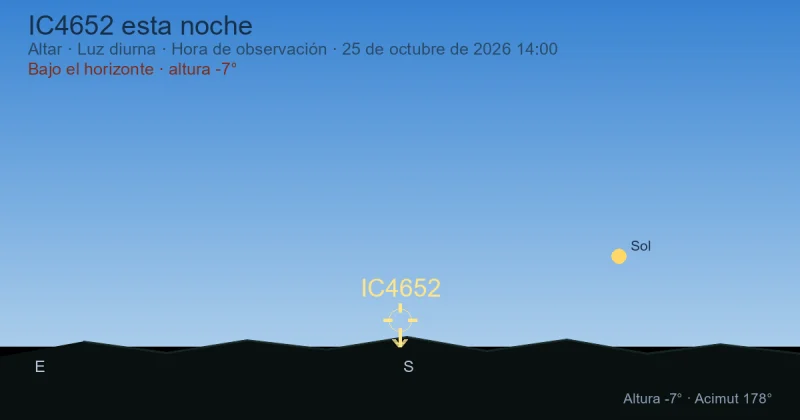IC4652 esta noche