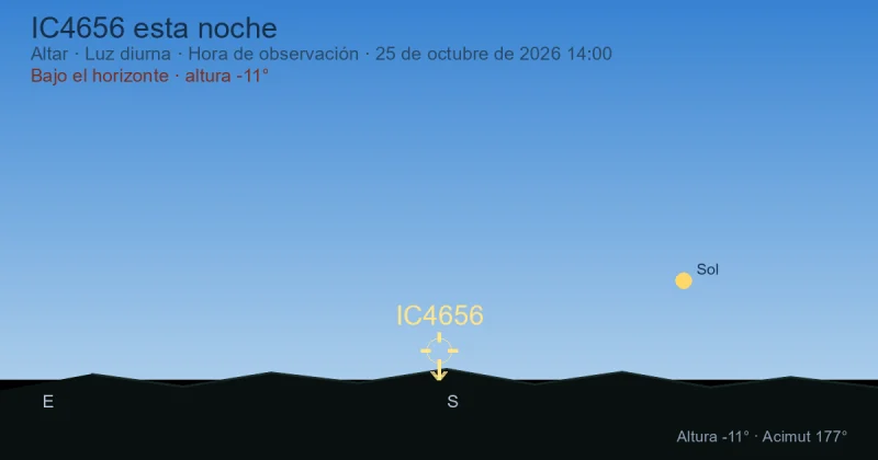 IC4656 esta noche