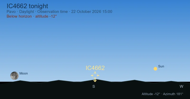 IC4662 tonight
