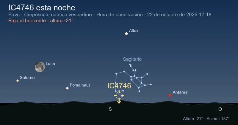 IC4746 esta noche
