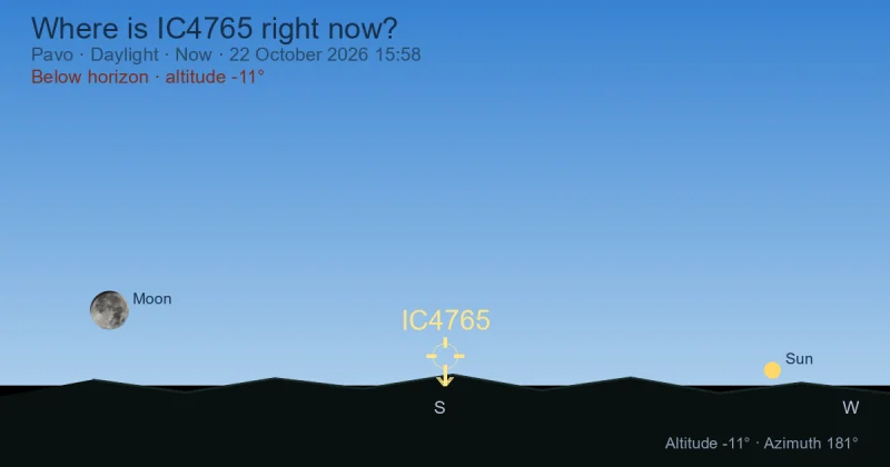 Where is IC4765 right now?