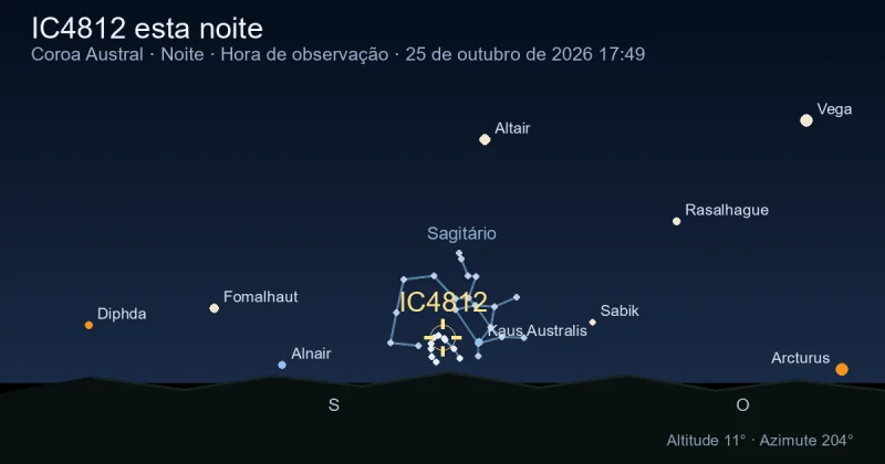 IC4812 esta noite