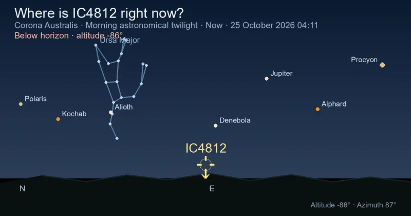 Where is IC4812 right now?