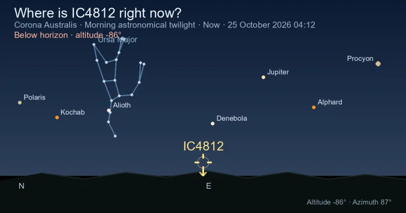 Where is IC4812 right now?