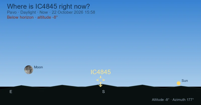 Where is IC4845 right now?