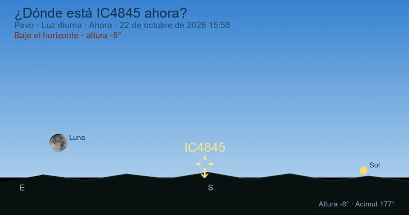¿Dónde está IC4845 ahora?