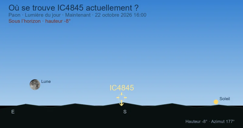 Où se trouve IC4845 actuellement ?