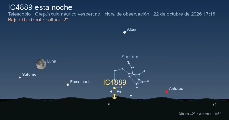 IC4889 esta noche