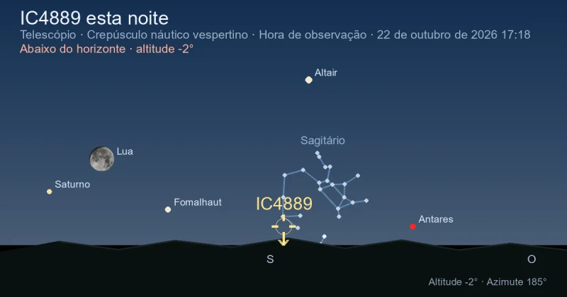 IC4889 esta noite