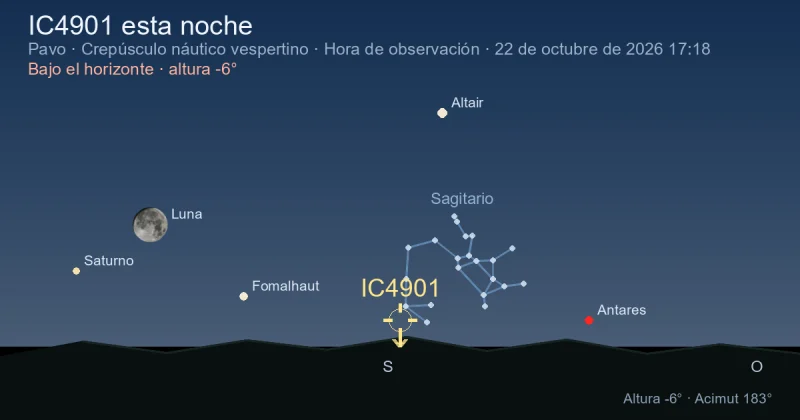 IC4901 esta noche