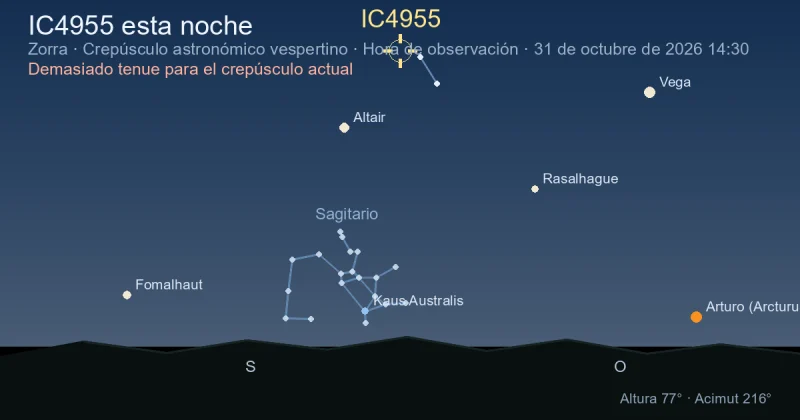 IC4955 esta noche