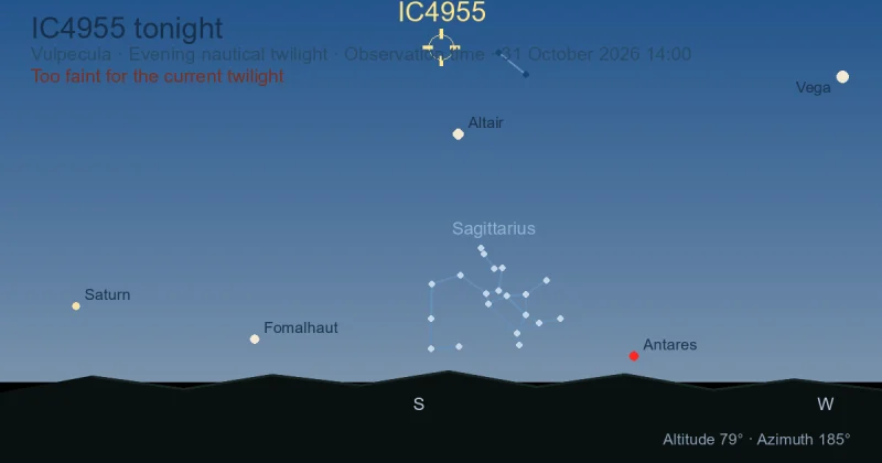 IC4955 tonight