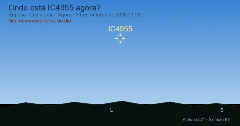 Onde está IC4955 agora?