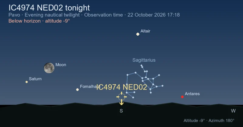 IC4974 NED02 tonight